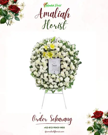 Krans Bunga Duka 15 Ulu