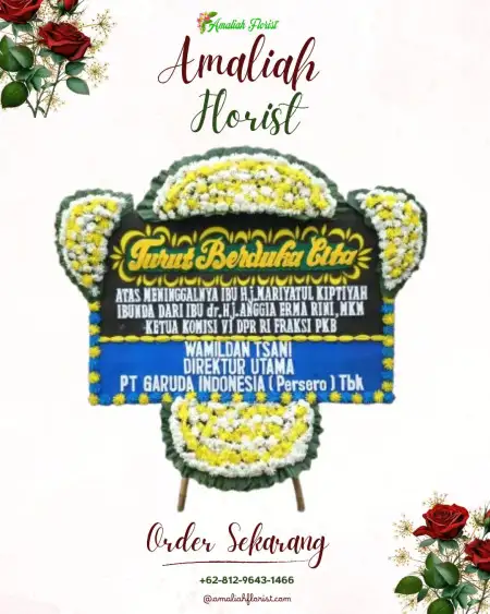 Papan Bunga Duka 15 Ulu